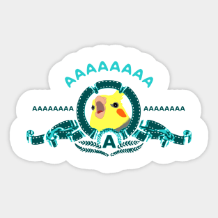 AAAAAA logo Sticker